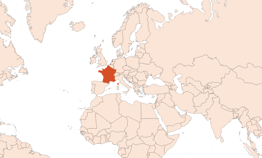 Map for White Wine Lees EO (CAS N° 8016-21-5)​